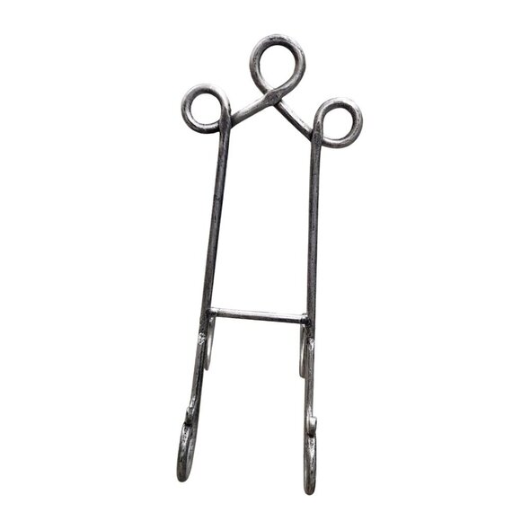 Decorative Metal Easel Stand For Art Photos & Displays - Antique Silver Finish - - Picture 2 of 9